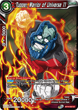 Tupper, Warrior of Universe 11 (BT14-022) [Cross Spirits] 