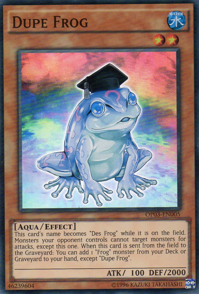 Dupe Frog [OP03-EN005] Super Rare 
