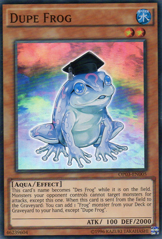 Dupe Frog [OP03-EN005] Super Rare 