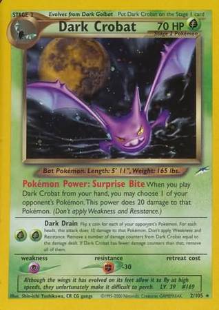 Dark Crobat (2/105) [Neo Destiny Unlimited] 