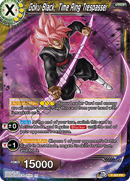 SS Rose Goku Black, Time Ring Trespasser (P-303) [Tournament Promotion Cards] 