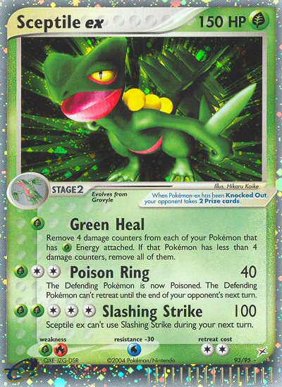 Sceptile ex (93/95) [EX: Team Magma vs Team Aqua] 