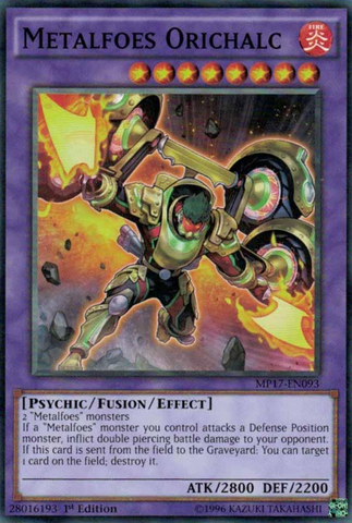 Metalfoes Orichalc [MP17-EN093] Common 