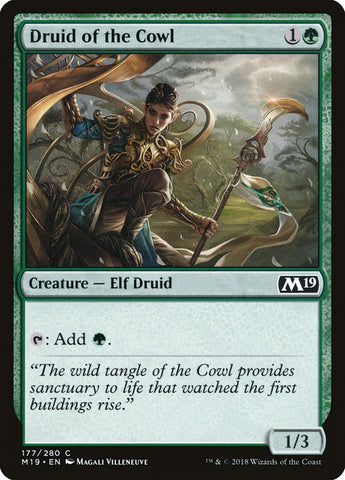 Druid of the Cowl [Core Set 2019] 