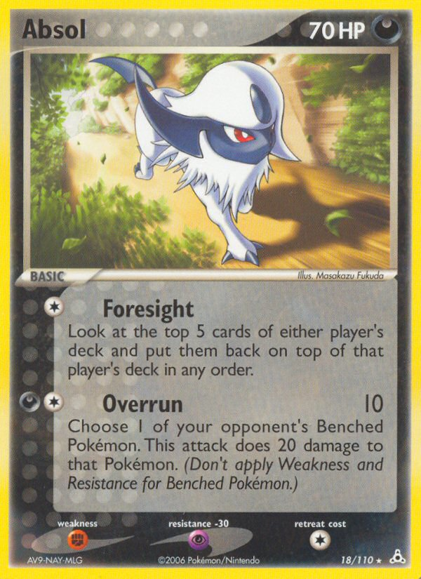 Absol (18/110) [EX: Holon Phantoms] 