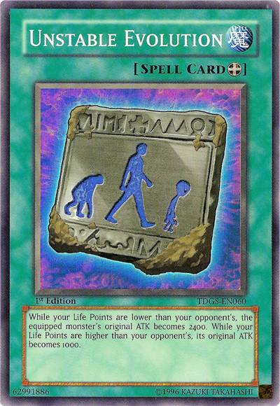 Unstable Evolution [TDGS-EN060] Super Rare 