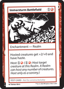 Immersturm Battlefield [Mystery Booster 2 Playtest Cards] 