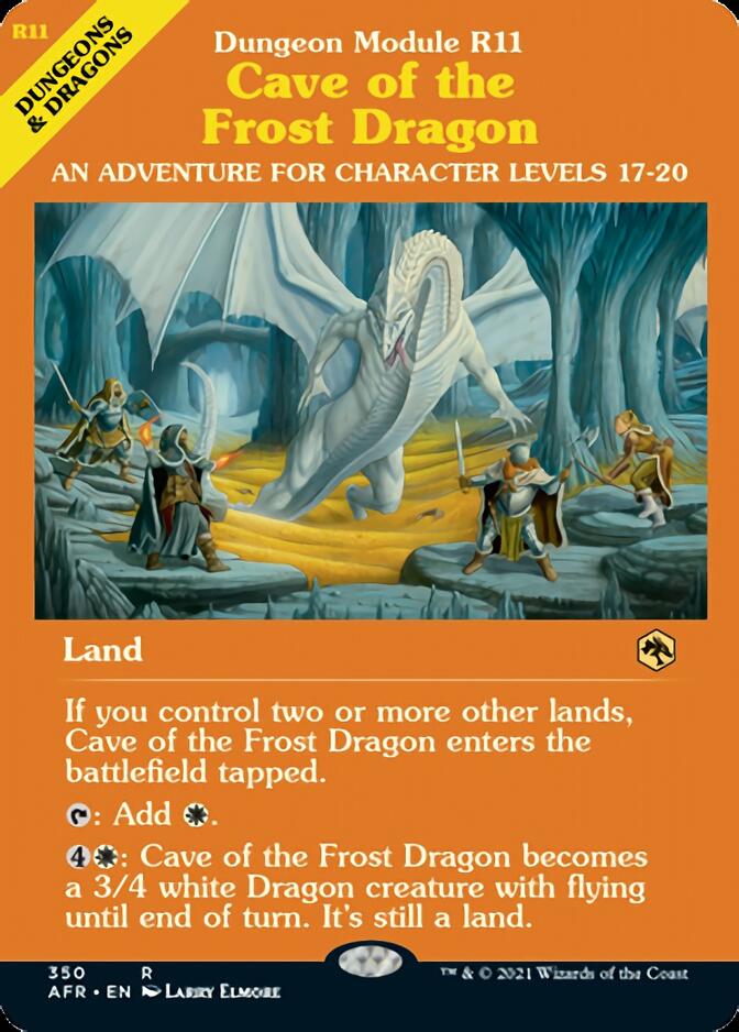 Cave of the Frost Dragon (Dungeon Module) [Dungeons &amp; Dragons: Adventures in the Forgotten Realms] 