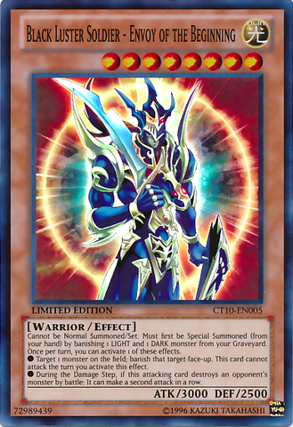 Black Luster Soldier - Envoy of the Beginning [CT10-EN005] Super Rare 