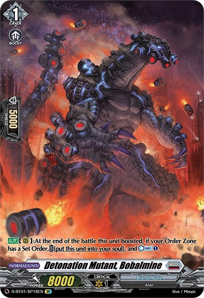 Detonation Mutant, Bobalmine (D-BT01/SP18EN) [Genesis of the Five Greats]