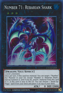 Number 71: Rebarian Shark [CT14-EN005] Super Rare 