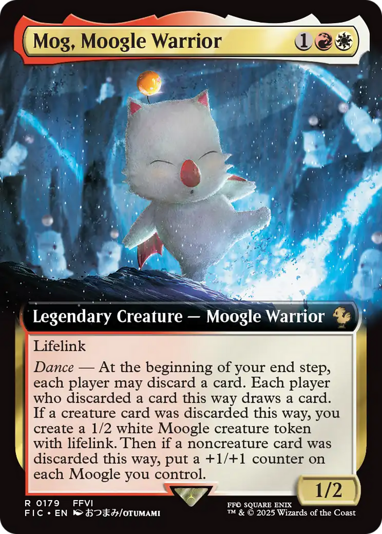 Mog, Moogle Warrior (Extended Art) [FINAL FANTASY Commander] 