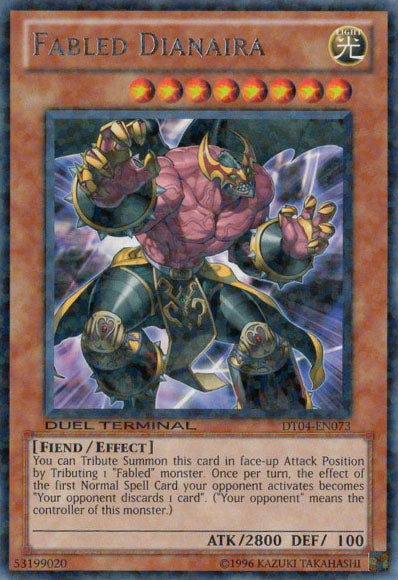 Fabled Dianaira [DT04-EN073] Rare 