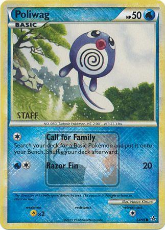 Poliwag (58/95) (League Promo Staff) [HeartGold &amp; SoulSilver: Unleashed] 