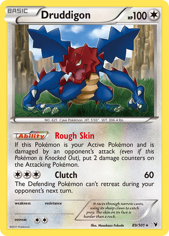 Druddigon (89/101) [Black &amp; White: Noble Victories] 