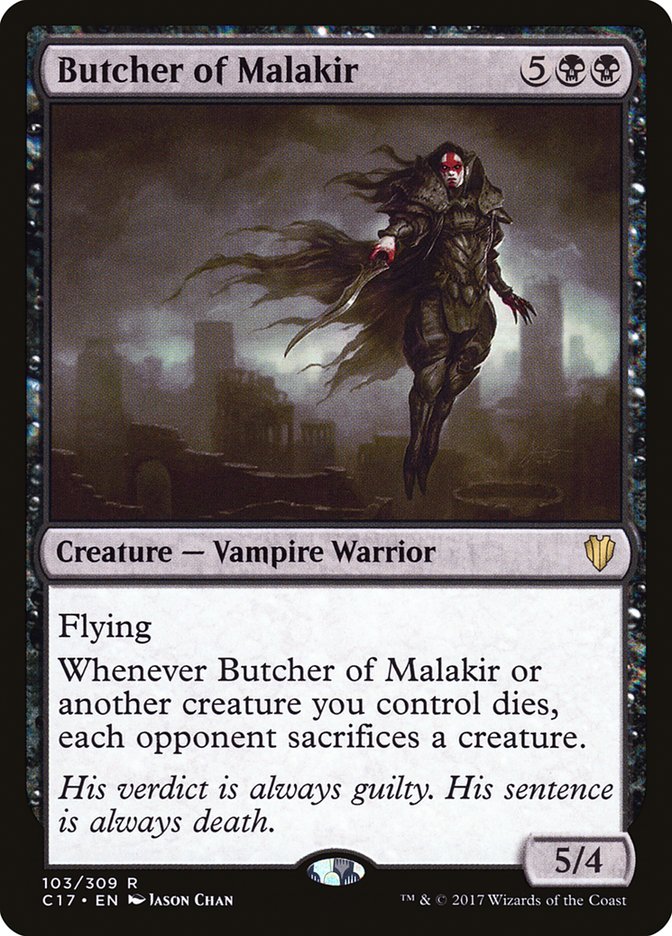 Butcher of Malakir [Commander 2017] 
