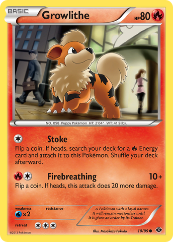 Growlithe (10/99) [Black &amp; White: Next Destinies] 