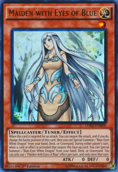 Maiden with Eyes of Blue [LDK2-ENK06] Ultra Rare 