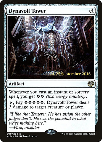 Dynavolt Tower [Kaladesh Prerelease Promos] 