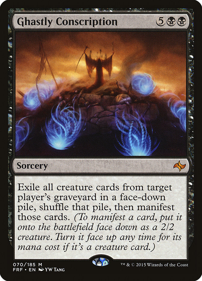 Ghastly Conscription [Fate Reforged] 