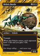 Debris Beetle (Borderless) (First-Place Foil) [Aetherdrift] 