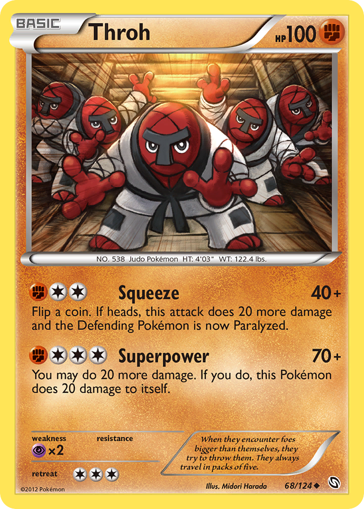 Throh (68/124) [Black &amp; White: Dragons Exalted] 
