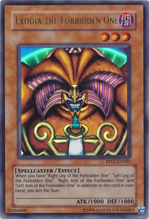 Exodia the Forbidden One [RP01-EN021] Ultra Rare 