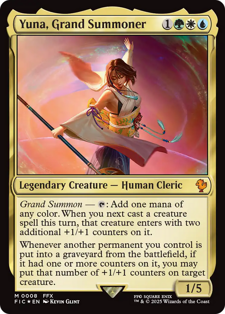 Yuna, Grand Summoner [FINAL FANTASY Commander] 