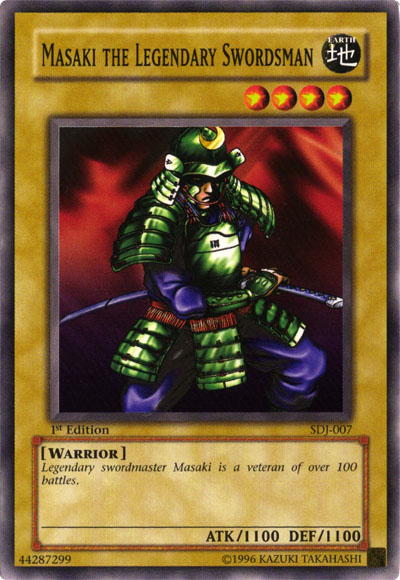 Masaki the Legendary Swordsman [SDJ-007] Common 