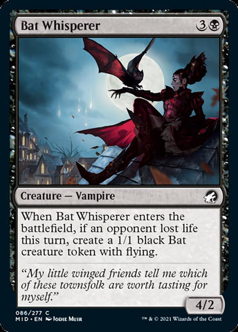 Bat Whisperer [Innistrad: Midnight Hunt] 
