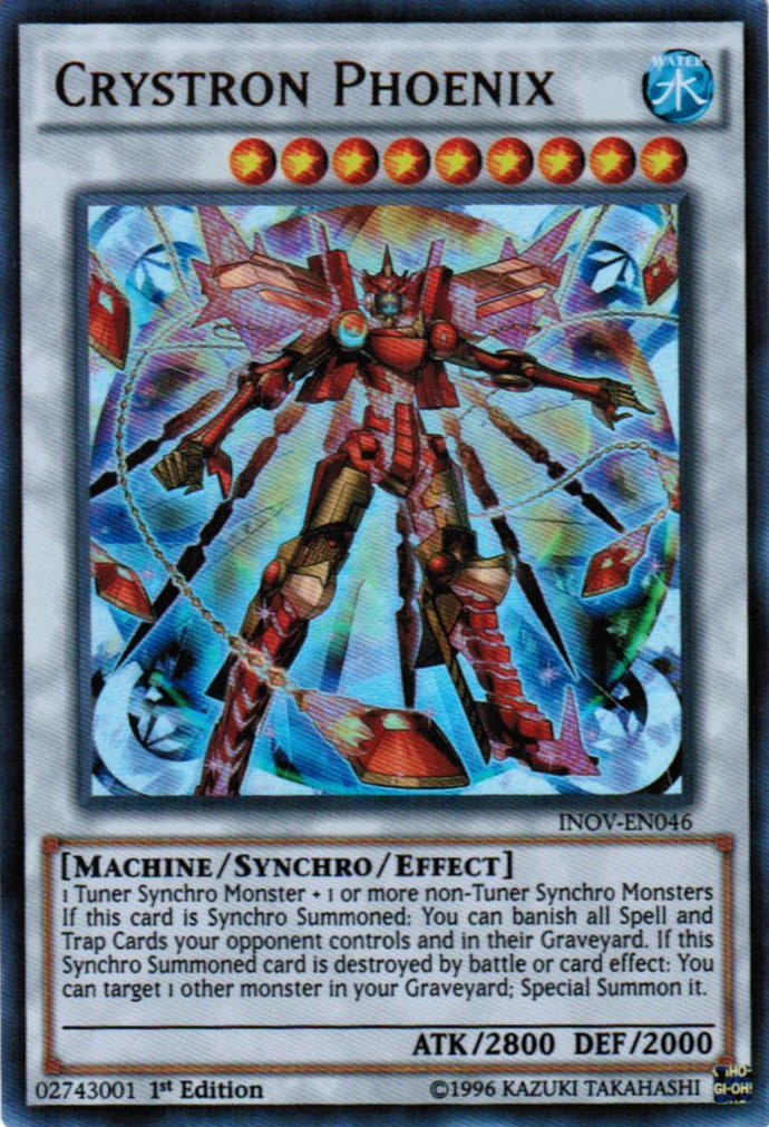 Crystron Phoenix [INOV-EN046] Ultra Rare 