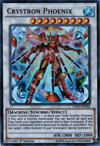 Crystron Phoenix [INOV-EN046] Ultra Rare 