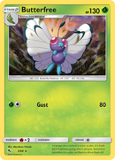 Butterfree (3/68) [Sun &amp; Moon: Hidden Fates] 