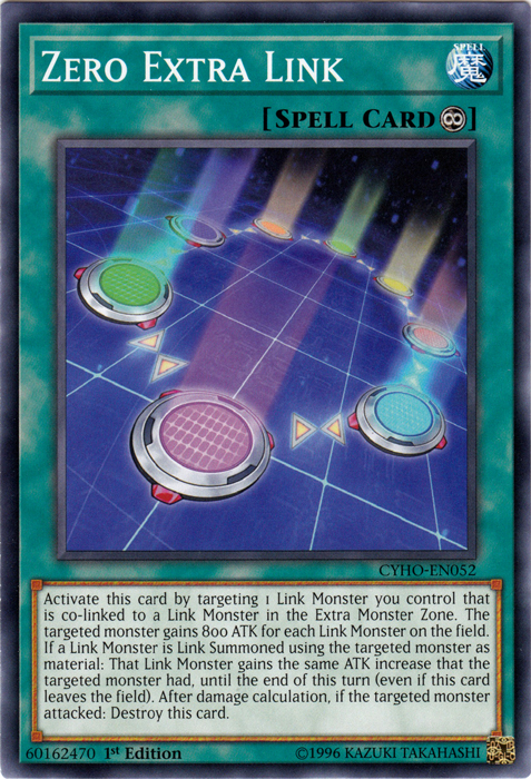 Zero Extra Link [CYHO-EN052] Common 