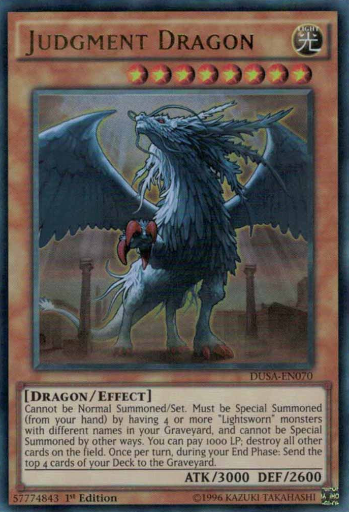 Judgment Dragon [DUSA-EN070] Ultra Rare 