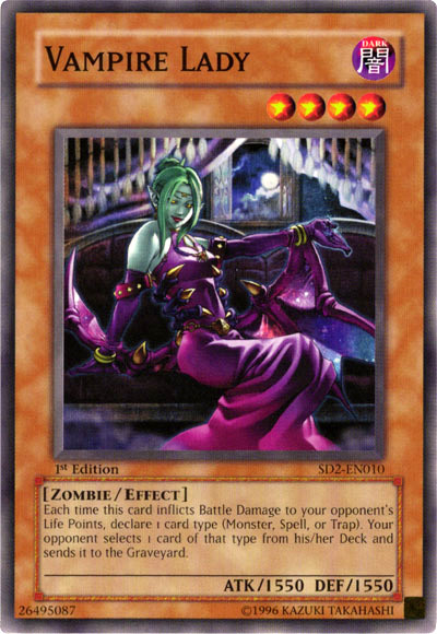 Vampire Lady [SD2-EN010] Common 
