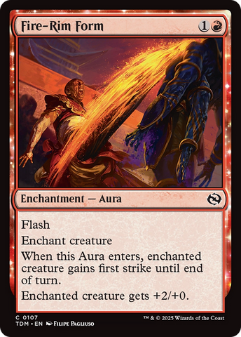 Fire-Rim Form [Tarkir: Dragonstorm] 