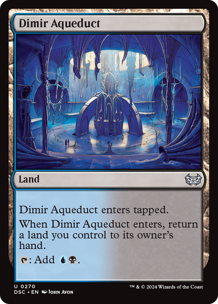 Dimir Aqueduct [Duskmorn: House of Horror Commander] 