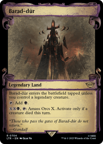 Barad-dur [The Lord of the Rings: Tales of Middle-Earth Showcase Scrolls] 