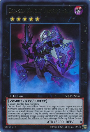 Crimson Knight Vampire Bram [SHSP-EN054] Ultra Rare 