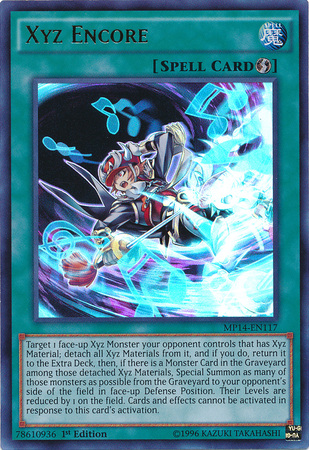 Xyz Encore [MP14-EN117] Ultra Rare 