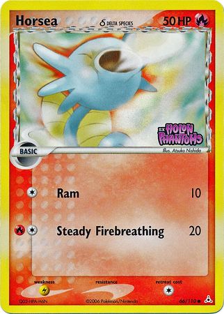 Horsea (66/110) (Delta Species) (Stamped) [EX: Holon Phantoms] 