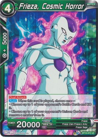 Frieza, Cosmic Horror (BT10-072) [Rise of the Unison Warrior 2nd Edition] 