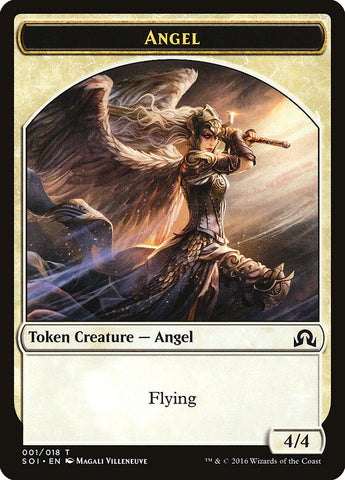 Angel Token [Shadows over Innistrad Tokens] 