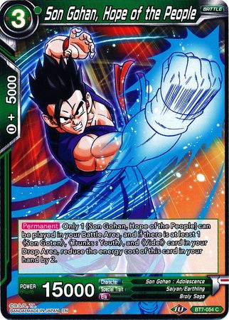 Son Gohan, Hope of the People (BT7-054) [Assault of the Saiyans] 