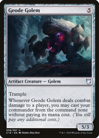 Geode Golem [Commander 2018] 