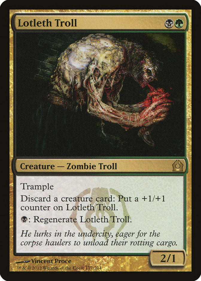 Lotleth Troll [Return to Ravnica] 