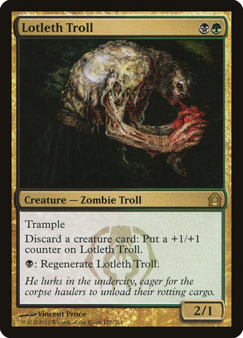 Lotleth Troll [Return to Ravnica] 