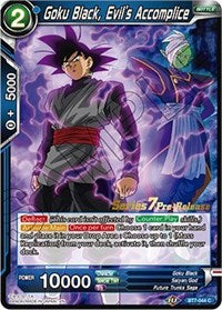 Goku Black, Evil's Accomplice (BT7-044_PR) [Assault of the Saiyans Prerelease Promos] 