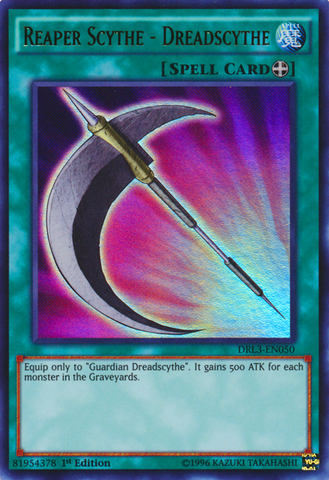 Reaper Scythe - Dreadscythe [DRL3-EN050] Ultra Rare 
